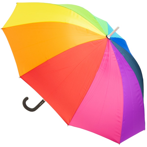 Fare Windfighter Performance Rainbow Walking Length Umbrella