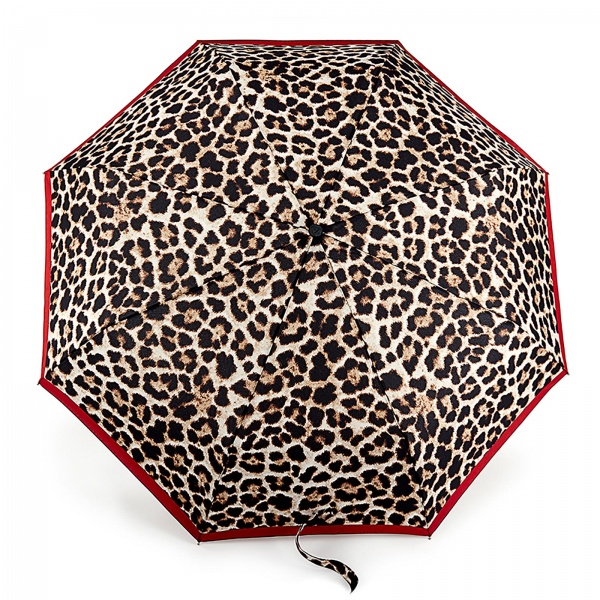 Fulton Minilite Folding Umbrella - Lusterous Leopard