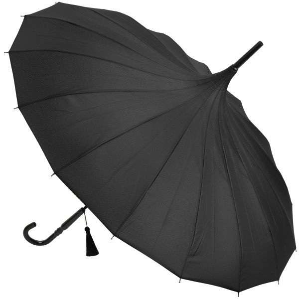 Classic Pagoda Umbrella from Soake - Black