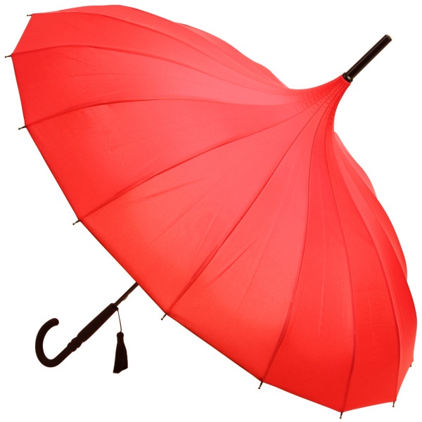 Classic Pagoda Umbrella from Soake - Red