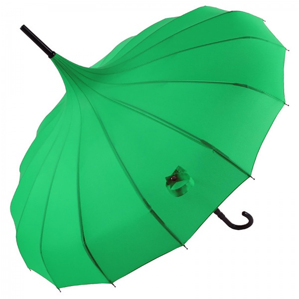 Classic Pagoda Umbrella from Soake - Emerald