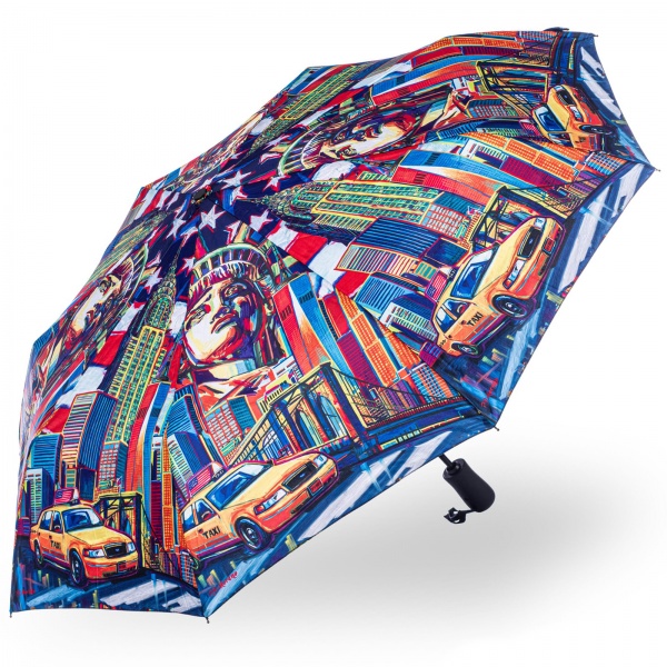 Ombrello Stormking Classic Da Passeggio – The Kiss Di Klimt – Manico A Bastone, 100 Cm, Opera D’Arte