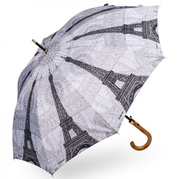 Stormking Classic Walking Length Umbrella - City Collection - Paris Mono