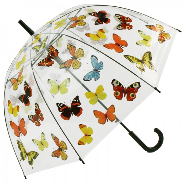 Fallen Fruits See-Through Umbrella - Butterflies