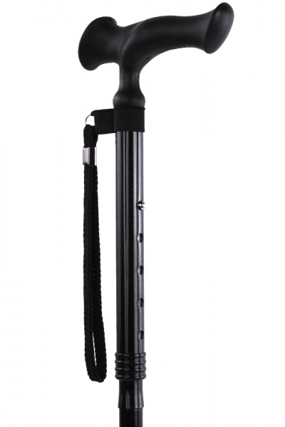 Folding Walking Stick With Strap Ergonomic Handle Balanced Foldable - View #11