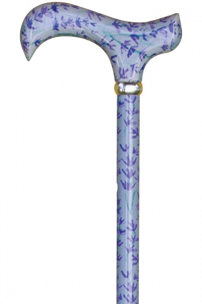 Classic Canes Derby Adjustable Walking Stick - Lavender