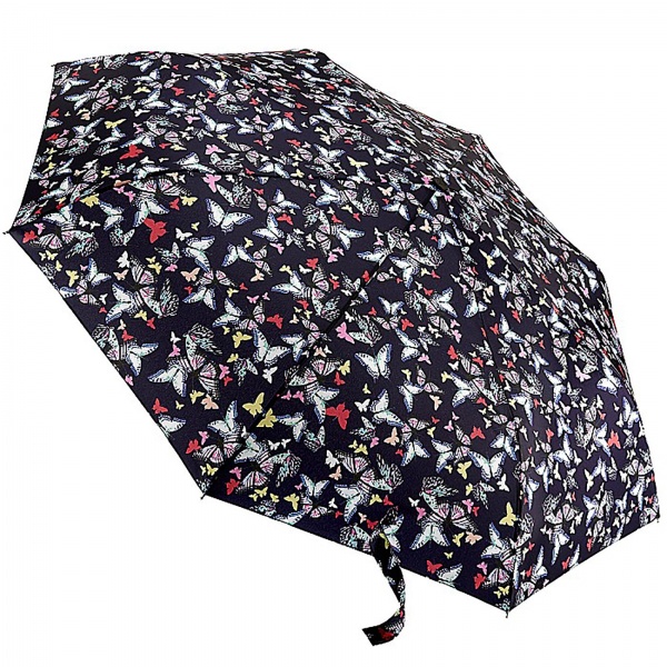 Fulton Minilite Folding Umbrella - Butterfly Burst