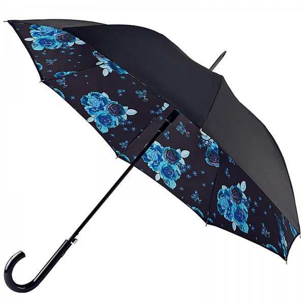 Fulton Bloomsbury Double Canopy Umbrella - Night Sky Flowers