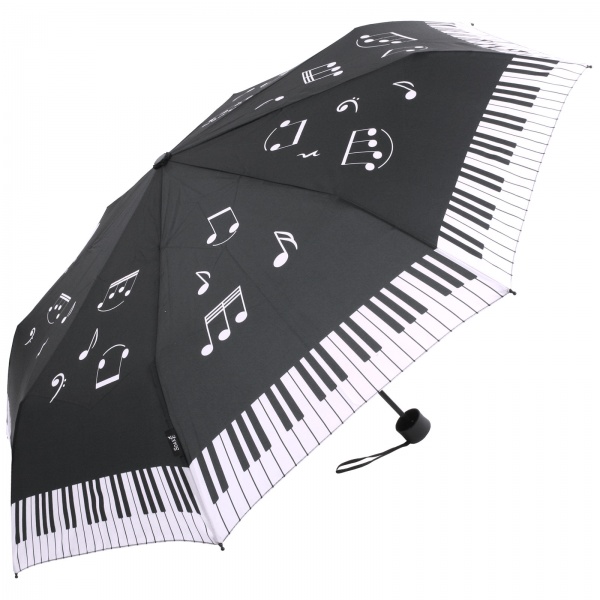 Piano Notes Folding Umbrella